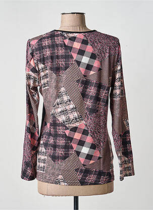 Tricou mâneci lungi mâneci lungi roz GUY DUBOUIS femeie
