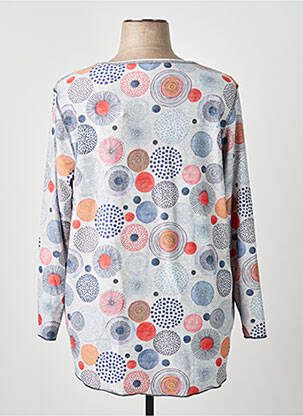 Top elasticitate mâneci lungi gri CAPUCCINO femeie
