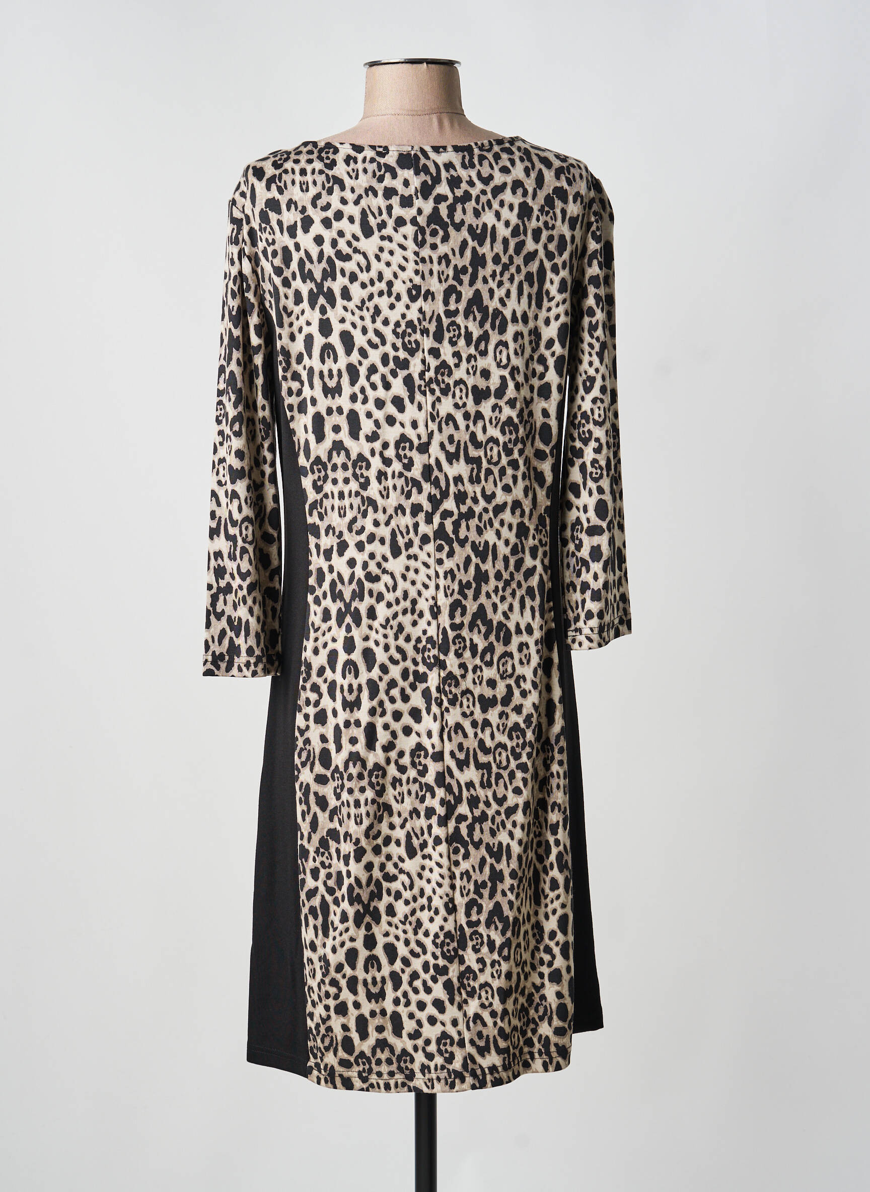 Rochie midi mâneci lungi mâneci lungi negru BETTY BARCLAY femeie