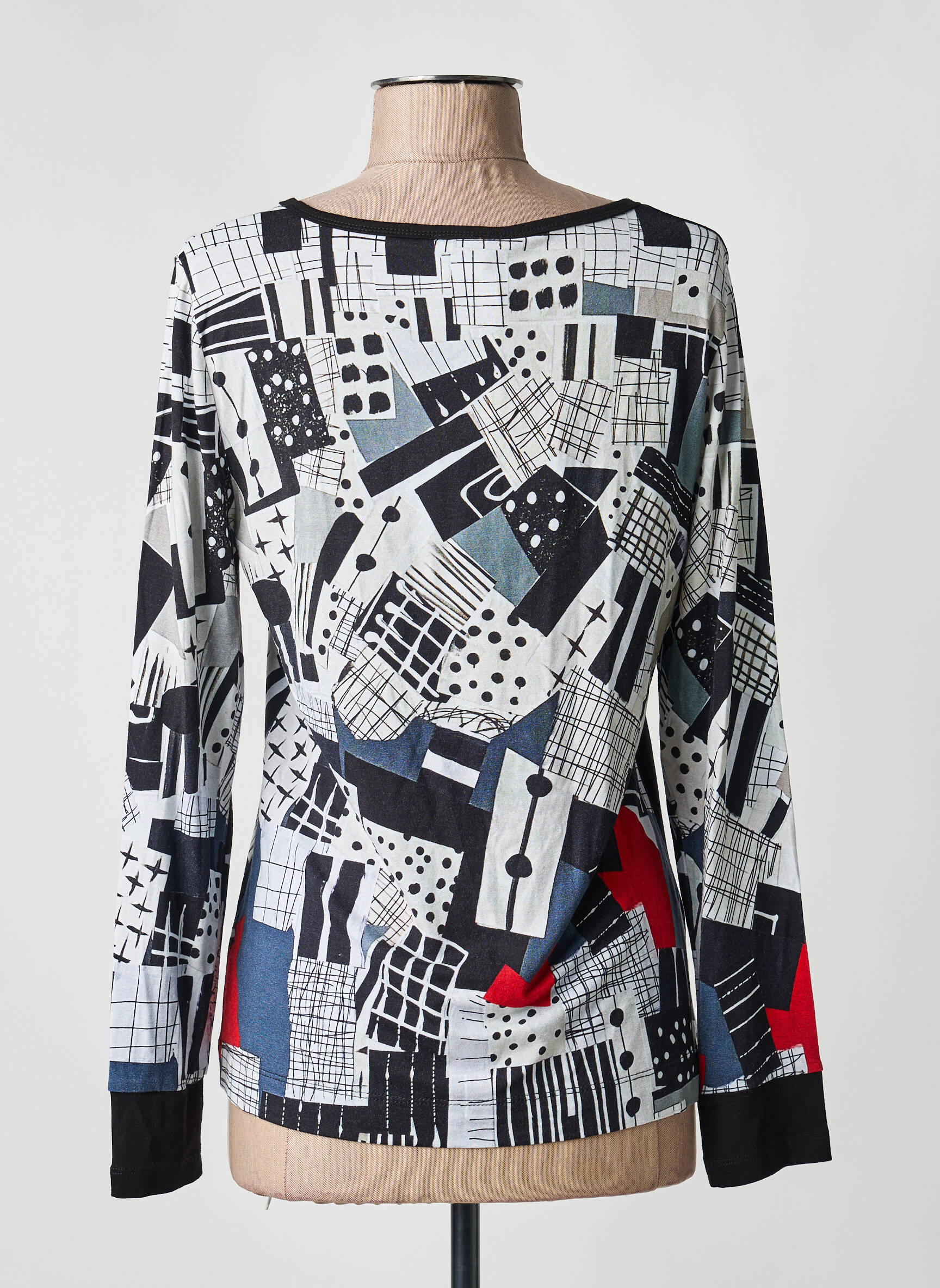 Tricou mâneci lungi mâneci lungi negru DOLCEZZA femeie