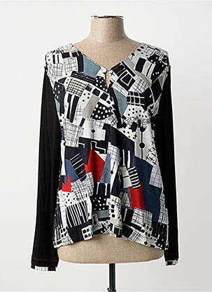 Tricou mâneci lungi mâneci lungi negru DOLCEZZA femeie