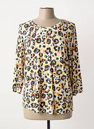 Tricou mâneci 3/4 mâneci 3/4 galben THOMAS RABE femeie