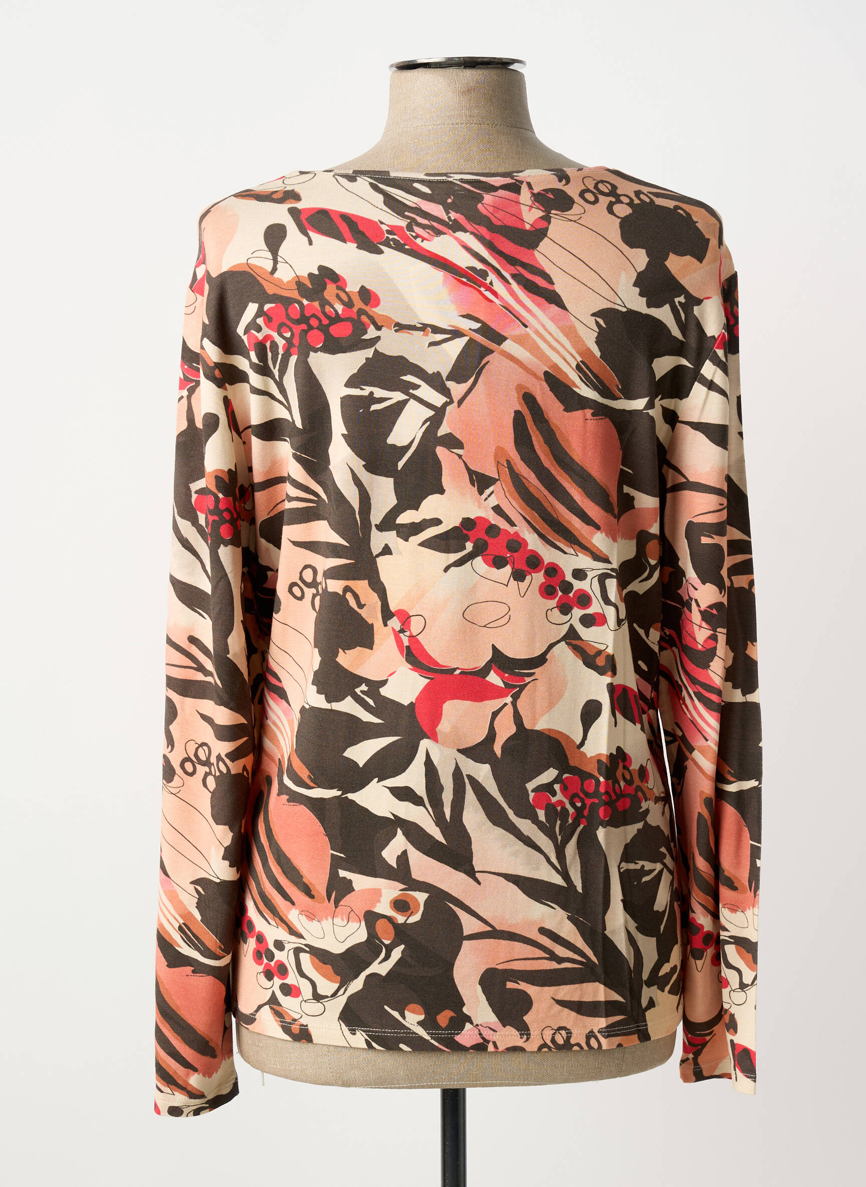 Tricou mâneci lungi mâneci lungi roz BARBARA LEBEK femeie