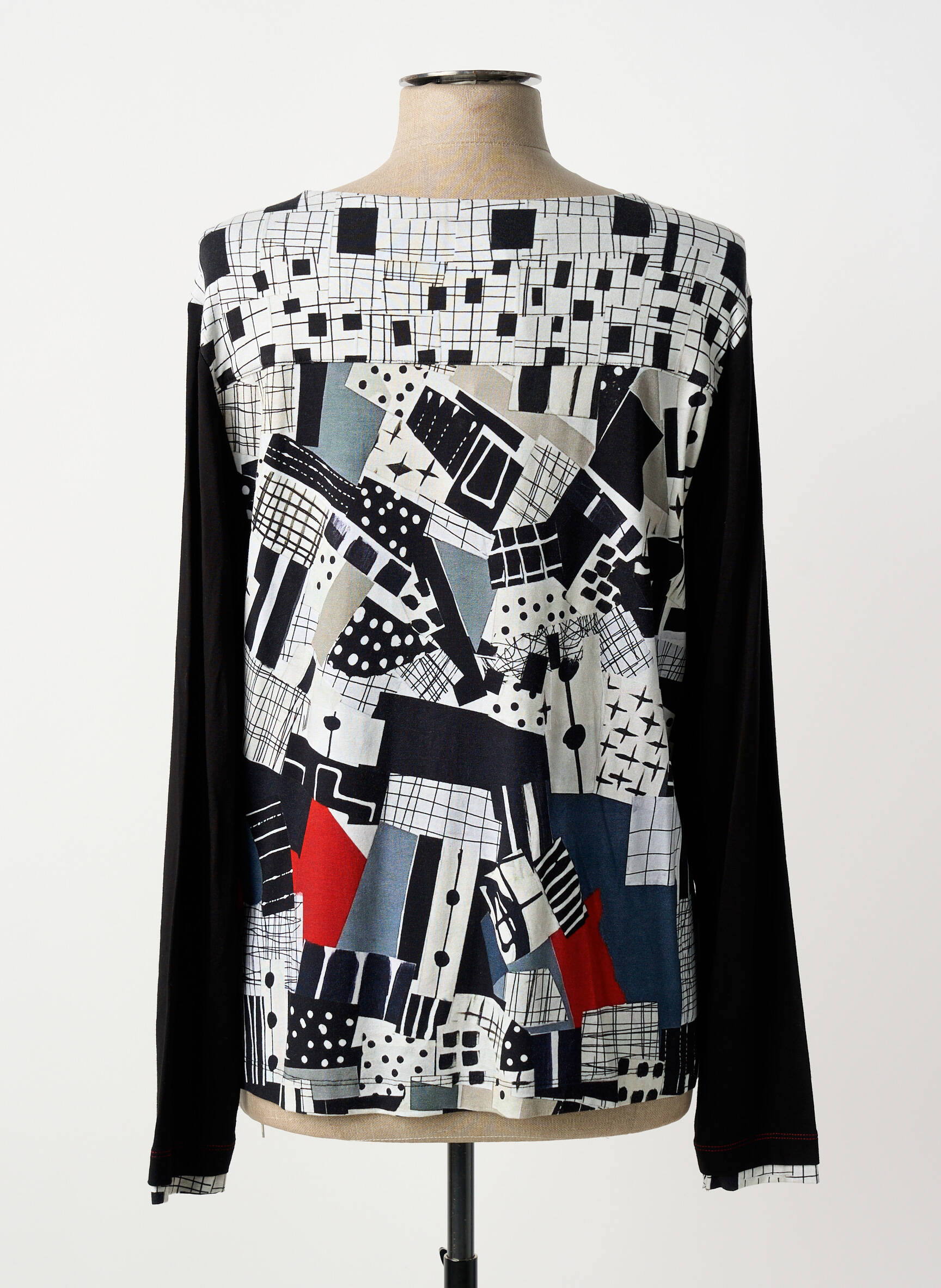 Tricou mâneci lungi mâneci lungi negru DOLCEZZA femeie