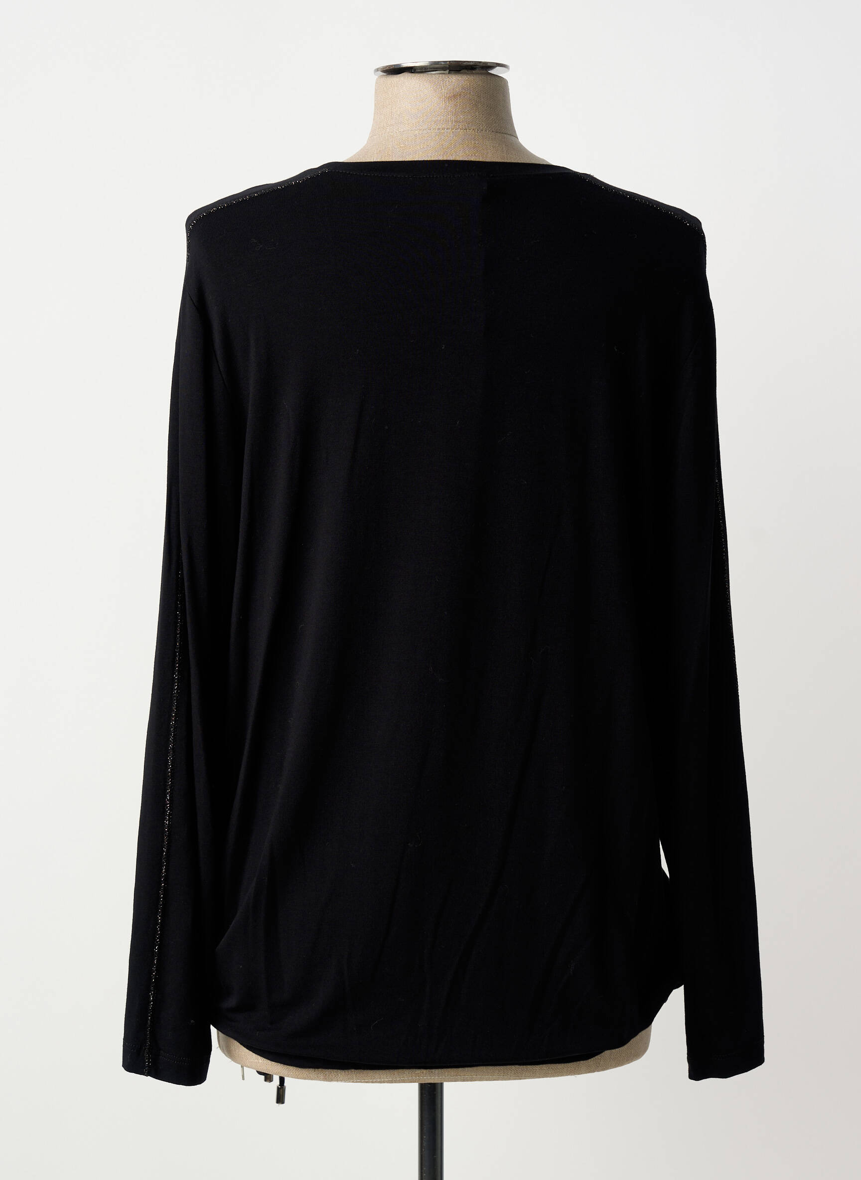 Tricou mâneci lungi mâneci lungi negru TUZZI femeie