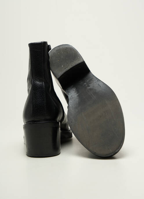 Botine/ghete material neted toc de 4 la 6 cm negru M.MOUSTACHE femme