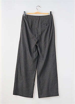Pantalon drept talie cu cleme mărime normală gri PIMKIE femeie
