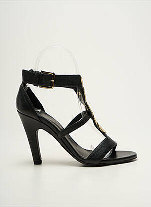 Sandale/Pantofi decupați negru VIC femeie