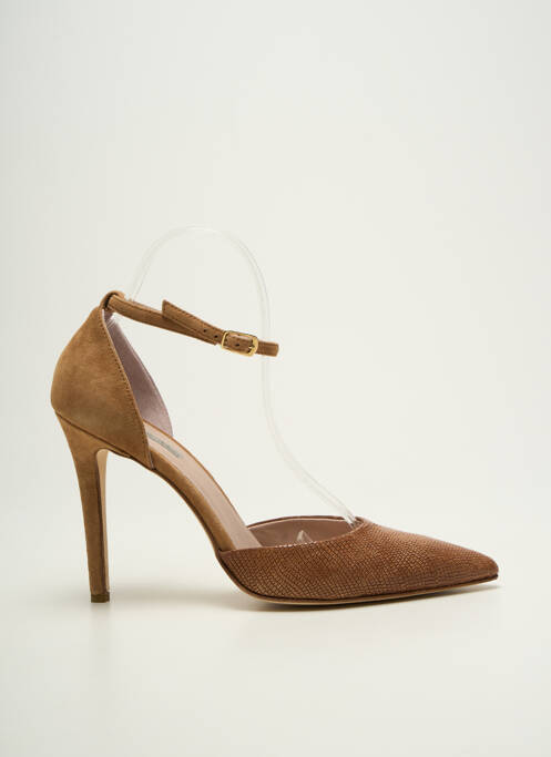 Pantofi cu toc maro TOSCA BLU SHOES femeie