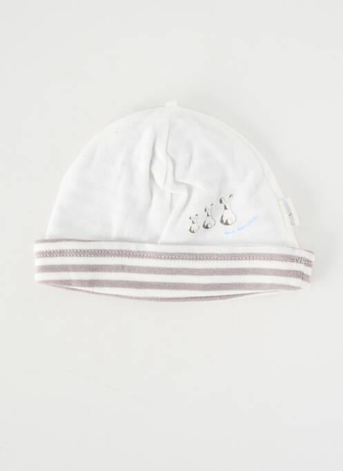 Căciulă imprimeu fantezie alb P'TIT BISOU garcon
