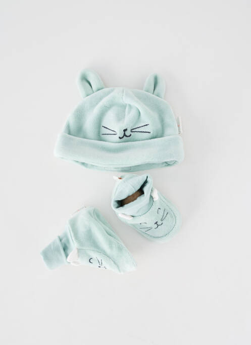 Căciulă căptușeală verde P'TIT BISOU garcon