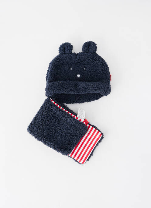 Căciulă căptușeală albastru P'TIT BISOU garcon