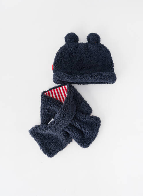 Căciulă căptușeală albastru P'TIT BISOU garcon