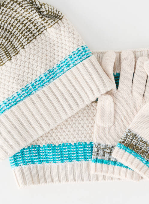 Căciulă tricotaj din plasă bej MARESE enfant