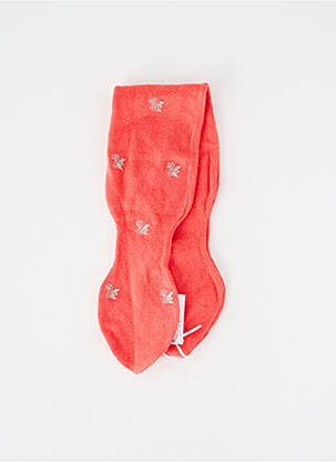 Eșarfă broderie portocaliu MARESE fille