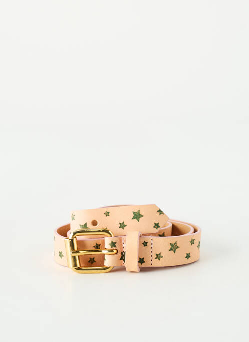 Curea imprimeu fantezie bej MARESE femme