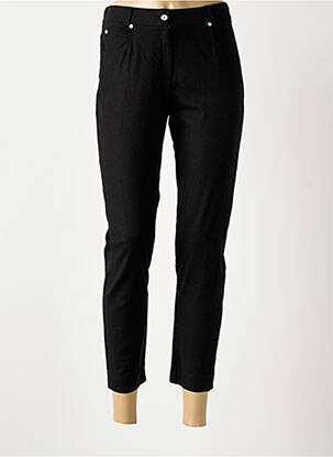 Pantalon 7/8 elasticitate mărime normală negru GUY DUBOUIS femeie