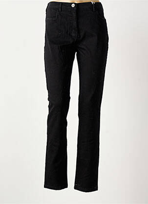 Blugi cu croială slim elasticitate mărime normală negru TONI femeie