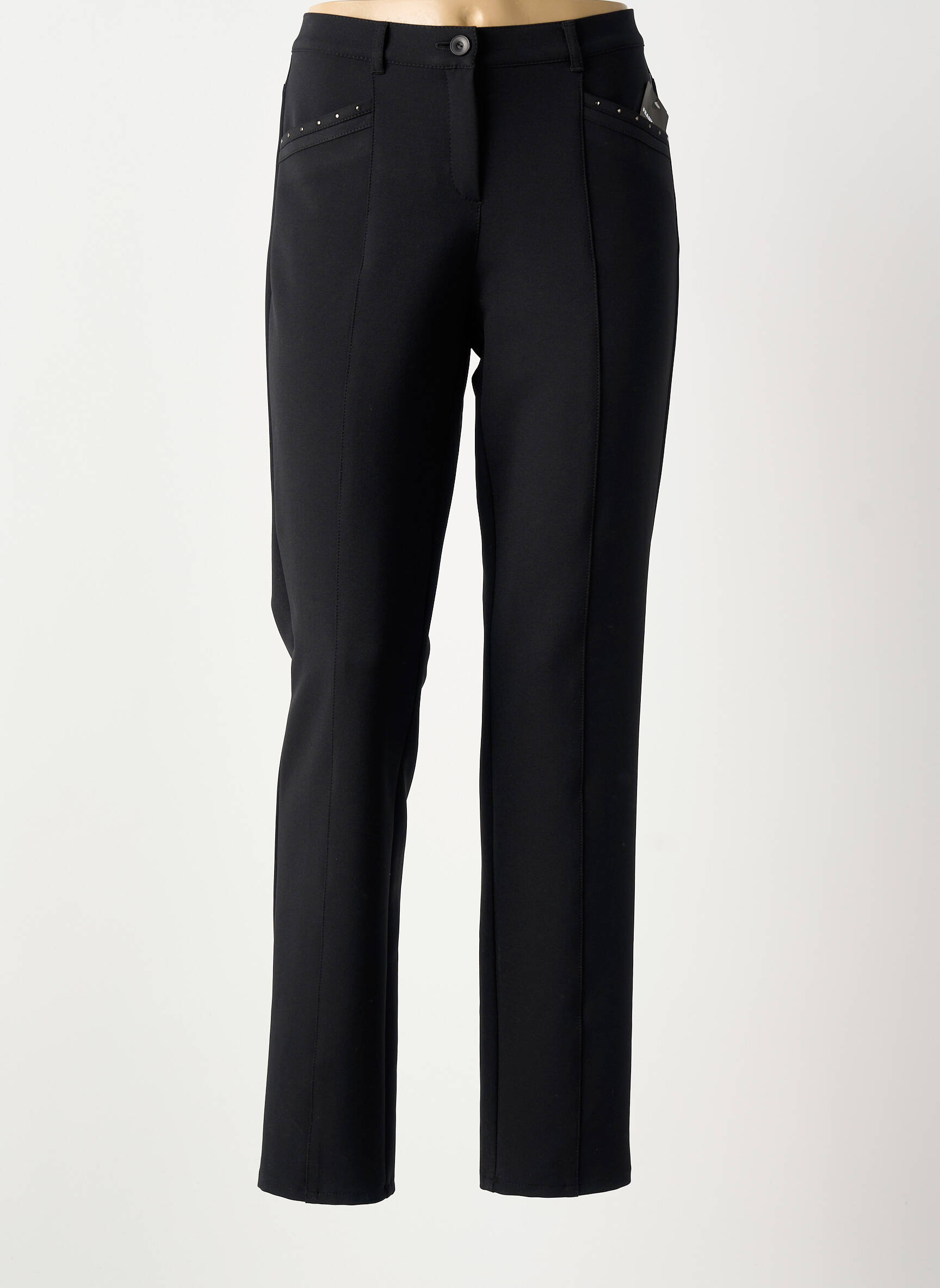 Pantalon slim mărime normală mărime normală negru FRANK WALDER femeie