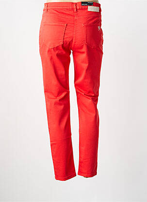 Pantalon slim țesătură poplin mărime normală roșu BETTY BARCLAY femeie