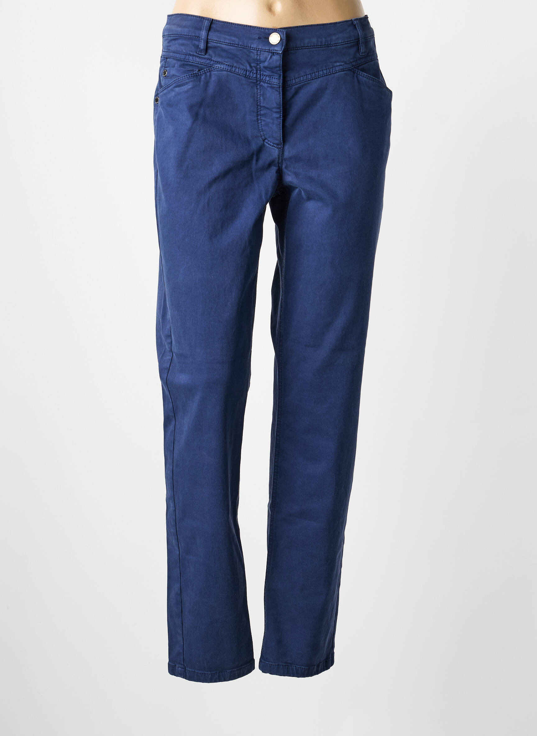 Pantalon drept elasticitate mărime normală albastru BETTY BARCLAY femeie