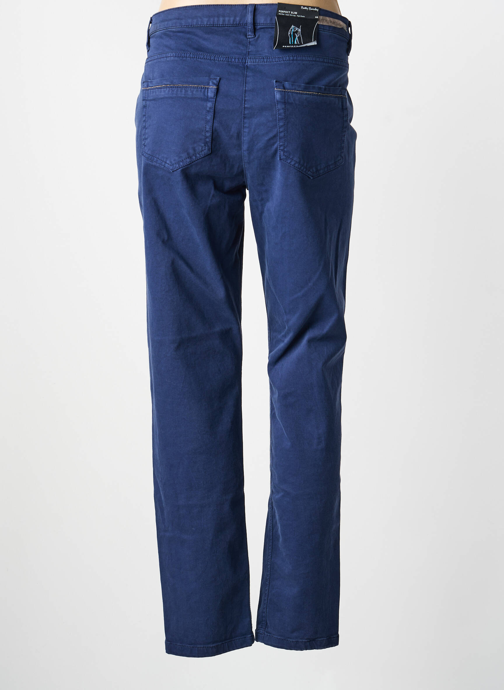 Pantalon drept elasticitate mărime normală albastru BETTY BARCLAY femeie