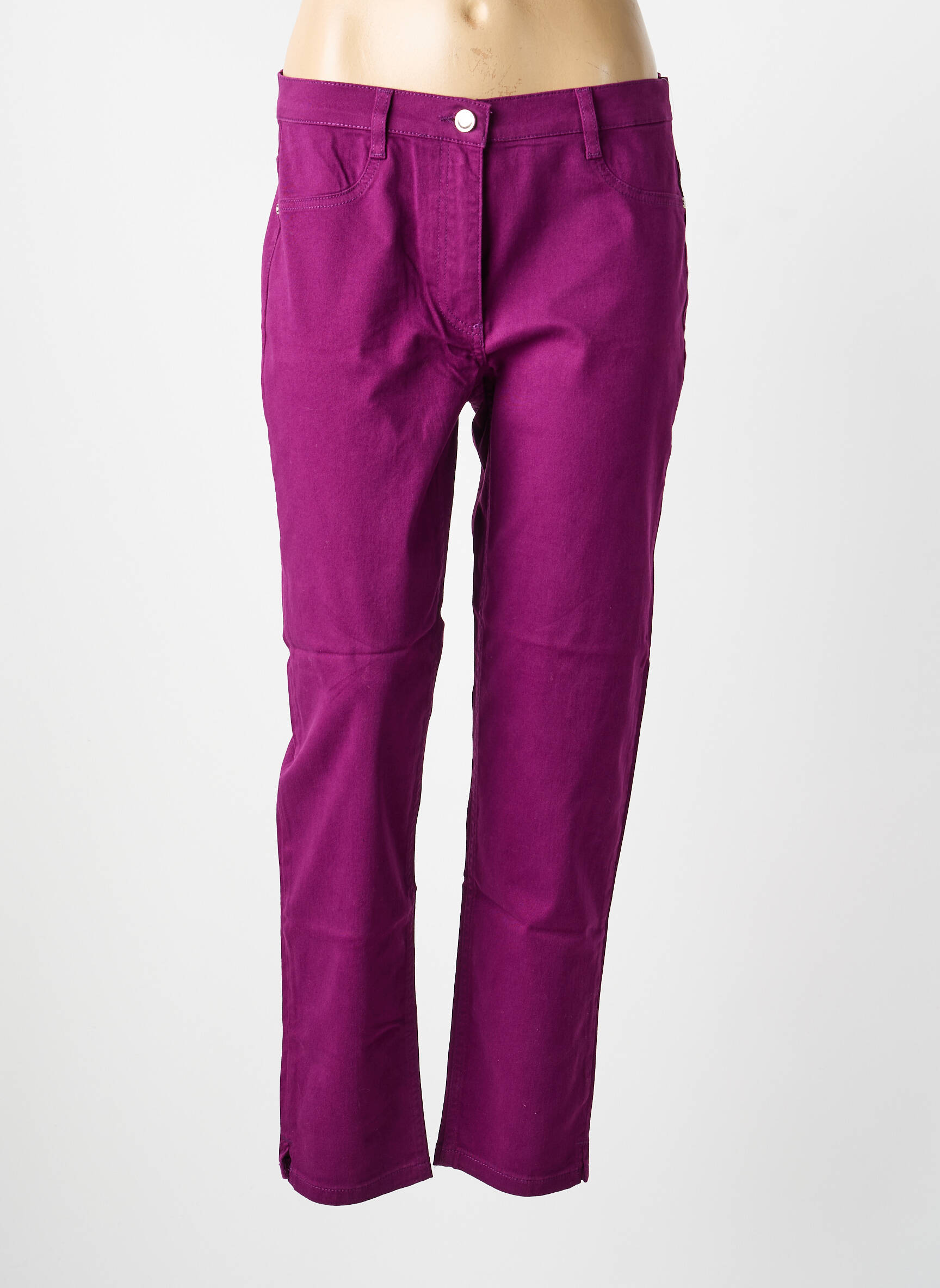 Pantalon drept elasticitate mărime normală violet BETTY BARCLAY femeie