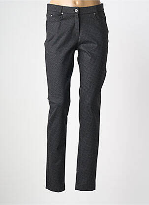 Pantalon slim elasticitate mărime normală gri GUY DUBOUIS femeie