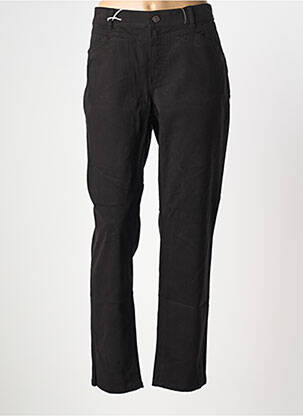 Pantalon slim elasticitate mărime normală negru ANNA MONTANA femeie
