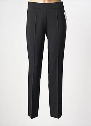 Pantalon slim talie elastică mărime normală negru FRANK WALDER femeie