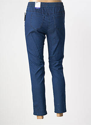 Pantalon 7/8 elasticitate mărime normală albastru FRANK WALDER femeie