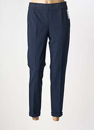 Pantalon 7/8 elasticitate mărime normală albastru FRANK WALDER femeie