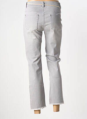 Pantalon 7/8 elasticitate mărime normală gri ANNA MONTANA femeie