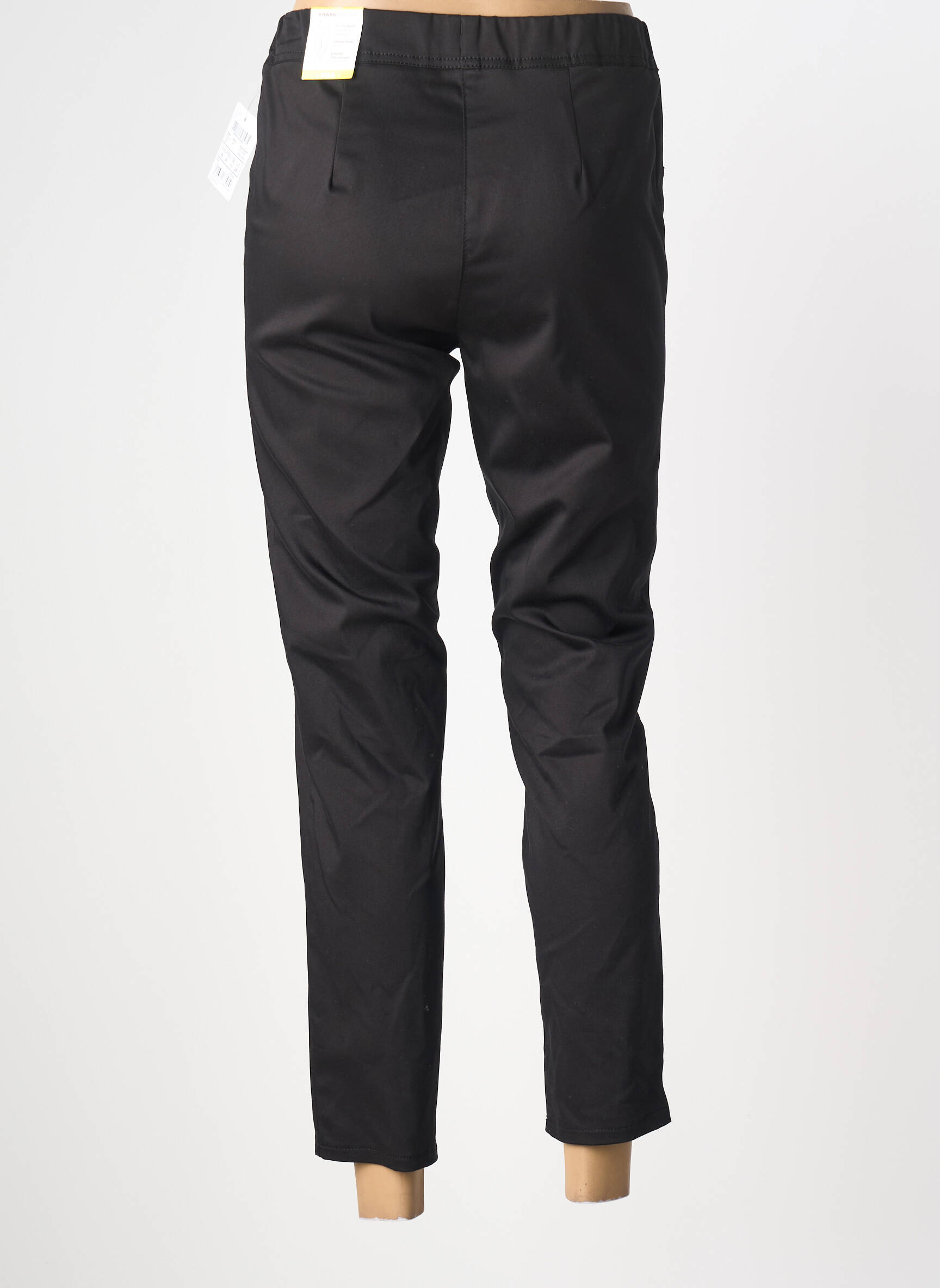 Pantalon 7/8 elasticitate mărime normală negru FRANK WALDER femeie