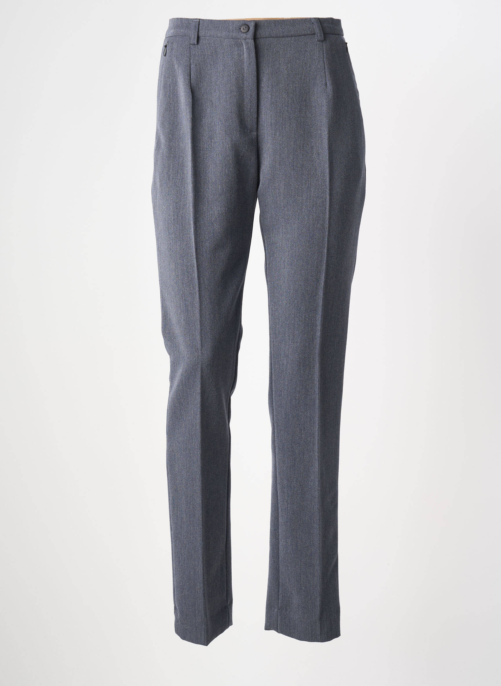Pantalon slim elasticitate mărime normală gri GUY DUBOUIS femeie