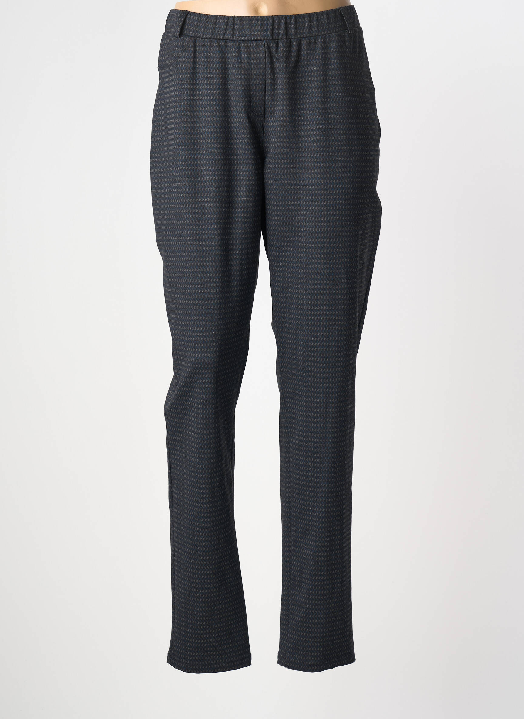 Pantalon drept elasticitate mărime normală albastru GUY DUBOUIS femeie