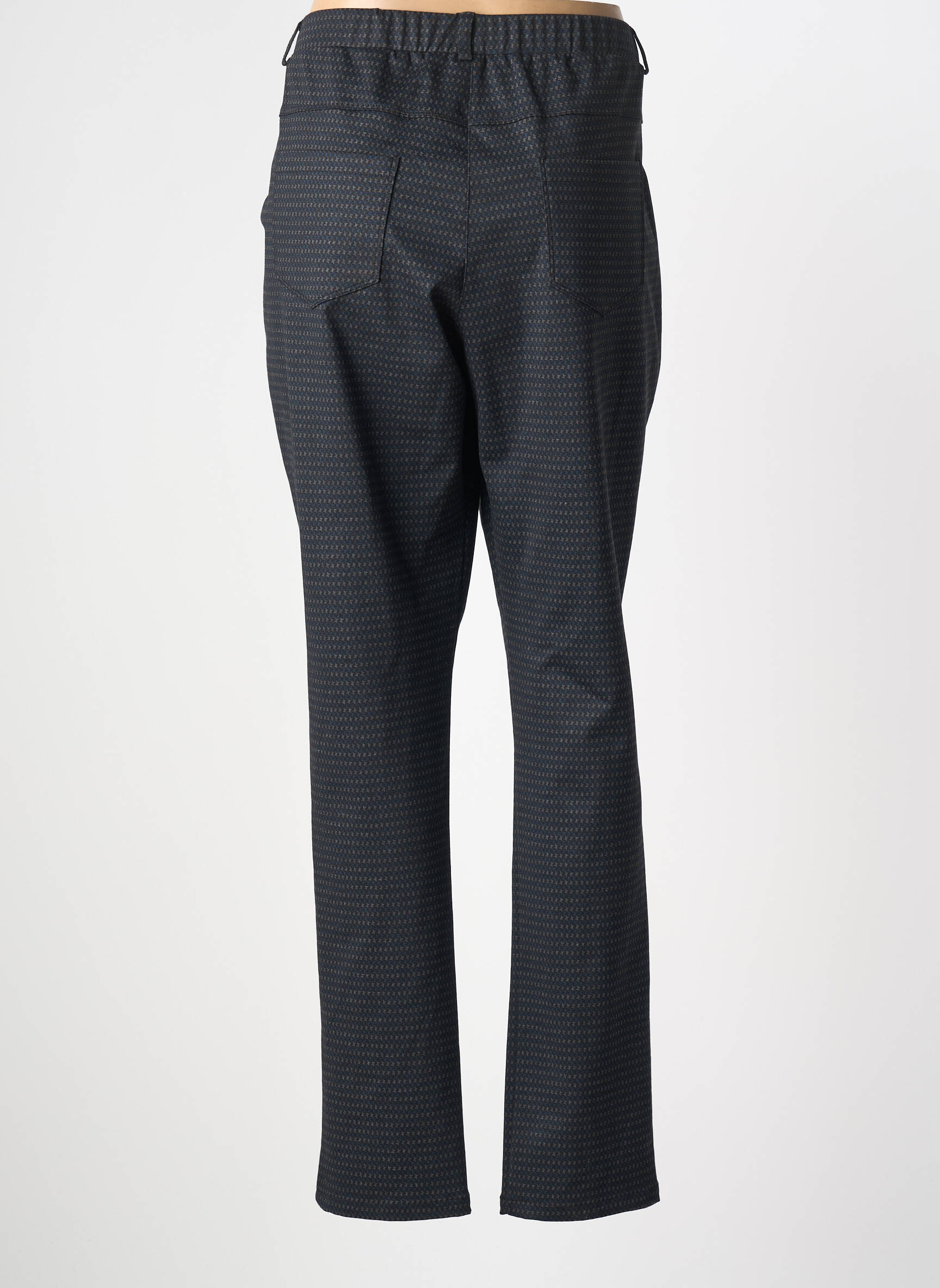 Pantalon drept elasticitate mărime normală albastru GUY DUBOUIS femeie
