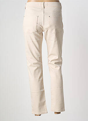 Pantalon 7/8 elasticitate mărime normală bej DOLCEZZA femeie