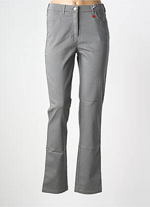 Pantalon drept elasticitate mărime normală gri TONI femeie