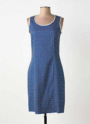 Rochie midi albastru GUY DUBOUIS femeie