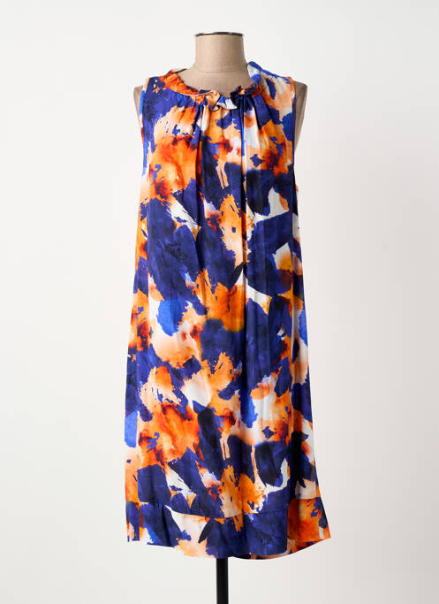 Rochie midi albastru COULEURS DU TEMPS femeie