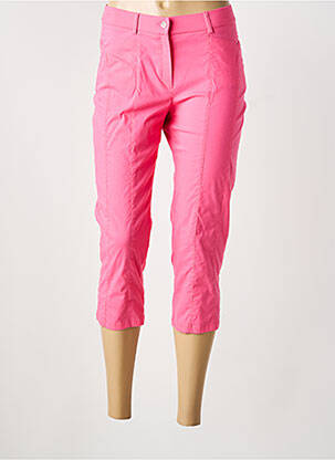 Pantalon trei sferturi roz GUY DUBOUIS femeie