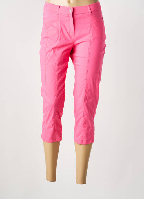 Pantalon trei sferturi roz GUY DUBOUIS femeie