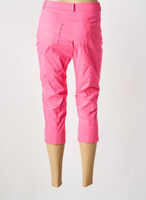 Pantalon trei sferturi roz GUY DUBOUIS femeie