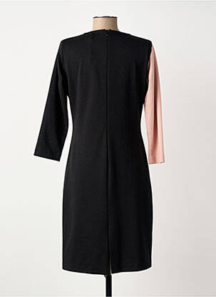Rochie midi mâneci lungi mâneci lungi negru DIVAS femeie