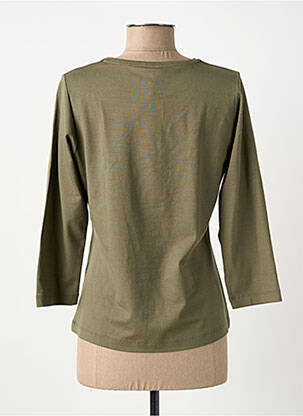 Tricou mâneci 3/4 mâneci 3/4 verde RABE femeie