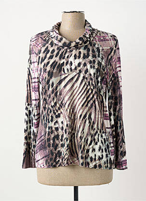 Tricou mâneci lungi mâneci lungi violet BARBARA LEBEK femeie