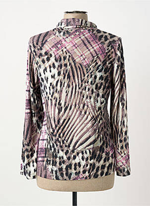 Tricou mâneci lungi mâneci lungi violet BARBARA LEBEK femeie