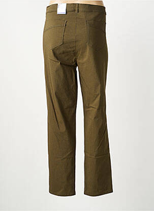 Pantalon drept elasticitate mărime normală verde FRANK WALDER femeie