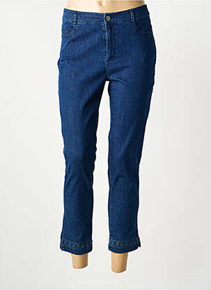 Pantalon 7/8 elasticitate mărime normală albastru ANANKE femeie
